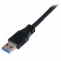 StarTech.com Cavo USB 3.0 SuperSpeed certificato A a Micro B da 1 m - M/M (USB3CAUB1M)