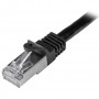 StarTech.com N6SPAT5MBK cavo di rete Nero 5 m Cat6 SF/UTP (S-FTP) (N6SPAT5MBK)