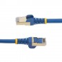 StarTech.com Cavo di Rete Ethernet Cat6a - Cavo Schermato STP da 2m - Blu (6ASPAT2MBL)