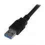 StarTech.com Cavo USB 3.0 SuperSpeed 3 m A a B - M/M, colore nero (USB3SAB3MBK)