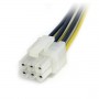 StarTech.com Cavo splitter alimentazione PCI Express 15 cm (PCIEXSPLIT6)