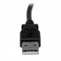 StarTech.com Cavo USB 2.0 A a B con angolare destro da 3 m - M/M (USBAB3MR)