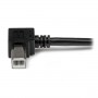 StarTech.com Cavo USB 2.0 A a B con angolare destro da 3 m - M/M (USBAB3MR)