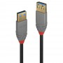 Lindy 36762 cavo USB 2 m USB 3.2 Gen 1 (3.1 Gen 1) USB A Nero (36762)