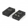 StarTech.com Prolunga/Extender USB 2.0 a 4 porte via Cat5 o Cat6 - Estensore USB2.0 via cavo Cat5/6 fino a 50m (USB2004EXTV)