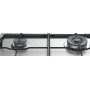 Indesit THP 642 W/IX/I RU piano cottura Acciaio inossidabile Da incasso Gas 4 Fornello(i) (THP642W/IX/IRU)