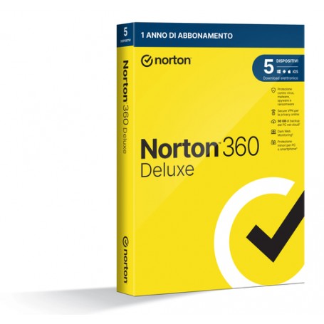 NORTON360 DELUXE 50GB 1U 5D 12M BOX (21429133)