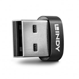 Lindy 41884 adattatore per inversione del genere dei cavi USB Type-A USB tipo-C Nero (41884)