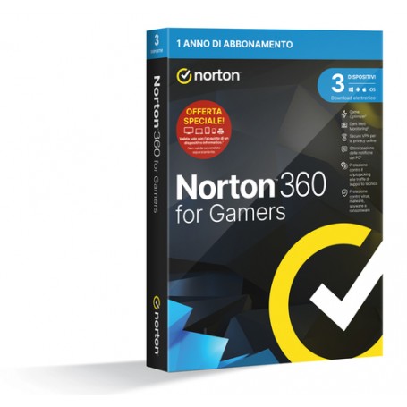 NORTON360 GAMER 50GB 1U 3D 12M A B (21429372)