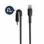 StarTech.com Cavo da USB-A a Lightening bianco da 1m di colore nero - Robusto e resistente cavo di alimentazione/s (RUSBLTMM1MB)