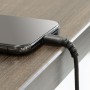 StarTech.com Cavo da USB-A a Lightening bianco da 1m di colore nero - Robusto e resistente cavo di alimentazione/s (RUSBLTMM1MB)