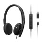 Lenovo 4XD1M39028 cuffia e auricolare Cablato A Padiglione USB tipo-C Nero