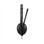 Lenovo 4XD1M39028 cuffia e auricolare Cablato A Padiglione USB tipo-C Nero