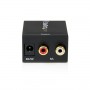 StarTech.com Convertitore audio da coassiale digitale SPDIF o ottico Toslink a RCA stereo (SPDIF2AA)