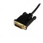 StarTech.com Cavo convertitore adattatore attivo Mini DisplayPort a DVI da 1,8 m - mDP a DVI 1920x1200 - Nero (MDP2DVIMM6BS)