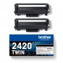 Brother TONER N 3K PK2 cartuccia toner 2 pz Originale (TN2420TWIN)