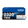 Brother TN-2320TWIN cartuccia toner 1 pz Originale Nero (TN2320TWIN)
