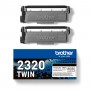 Brother TN-2320TWIN cartuccia toner 1 pz Originale Nero (TN2320TWIN)