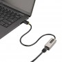 StarTech.com Adattatore USB Ethernet, Convertitore USB 3.0 a Ethernet 10/100/1000 Gigabit per Laptop, Cavo integrat (USB31000S2)