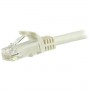 StarTech.com Cavo patch CAT6 1,5 m - Filo di rame al 100% - Connettore antistrappo - Bianco (N6PATC150CMWH)