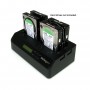 StarTech.com Dock duplicatore per dischi rigidi 1:3 indipendente eSATA USB 3.0 a SATA 4 alloggiamenti (SATDOCK4U3RE)