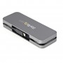 StarTech.com HB30CM3A1CB hub di interfaccia USB 3.2 Gen 1 (3.1 Gen 1) Type-C 5000 Mbit/s Nero, Grigio (HB30CM3A1CB)