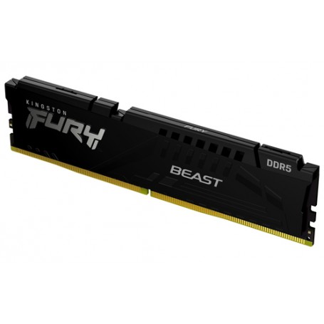 KINGSTON RAM FURY BEAST 16GB DIMM 5200MHZ DDR5 CL40 BLACK (KF552C40BB-16)