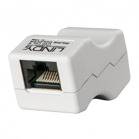 Lindy 34009 adattatore per inversione del genere dei cavi RJ45 Grigio (34009-LND) (34009)