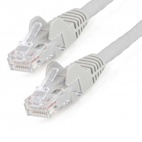 StarTech.com N6LPATCH15MGR cavo di rete Grigio 15 m Cat6 U/UTP (UTP) (N6LPATCH15MGR)