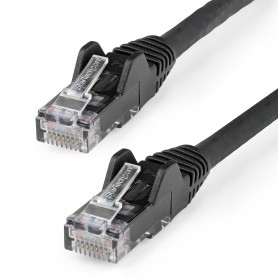 StarTech.com N6LPATCH10MBK cavo di rete Nero 10 m Cat6 U/UTP (UTP) (N6LPATCH10MBK)
