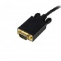 StarTech.com Cavo da DisplayPort a VGA da 1,8 m - Cavo adattatore da DisplayPort a VGA attivo - Video 1080p - Cavo  (DP2VGAMM6B)