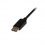 StarTech.com Cavo convertitore adattatore attivo DisplayPort a DVI da 91 cm – DP a DVI 2560x1600 - Nero (DP2DVIMM3BS)