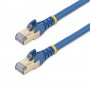 StarTech.com Cavo patch CAT6a da 1,5 m - Schermato (STP) - Filo di rame al 100% - Connettore antistrappo - Blu (6ASPAT150CMBL)