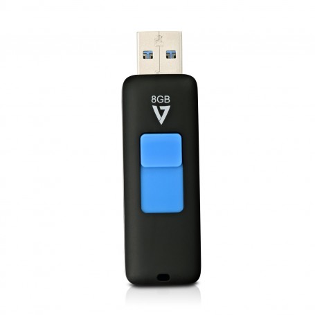 V7 Chiavetta USB 3.0 Slider da 8GB (VF38GAR-3E)