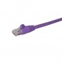 StarTech.com Cavo di Rete Viola Cat6 UTP Ethernet Gigabit RJ45 Antigroviglio - 5m (N6PATC5MPL)