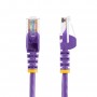 StarTech.com Cavo di Rete da 7m Viola Cat5e Ethernet RJ45 Antigroviglio (45PAT7MPL)