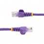 StarTech.com Cavo di Rete da 7m Viola Cat5e Ethernet RJ45 Antigroviglio (45PAT7MPL)