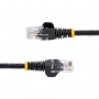 StarTech.com Cavo di Rete da 7m Nero Cat5e Ethernet RJ45 Antigroviglio (45PAT7MBK)