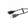 V7 Cavo prolunga USB nero da USB 2.0 A femmina a USB 2.0 A maschio 1.8m 6ft (V7E2USB2EXT-1.8M)
