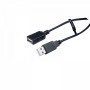V7 Cavo prolunga USB nero da USB 2.0 A femmina a USB 2.0 A maschio 1.8m 6ft (V7E2USB2EXT-1.8M)