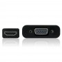 Vultech SN21707 cavo e adattatore video VGA (D-Sub) HDMI tipo A (Standard) Nero (SN21707)
