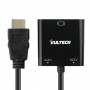 Vultech SN21707 cavo e adattatore video VGA (D-Sub) HDMI tipo A (Standard) Nero (SN21707)