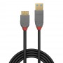 Lindy 36767 cavo USB 2 m USB 3.2 Gen 1 (3.1 Gen 1) USB A Micro-USB B Nero (36767)