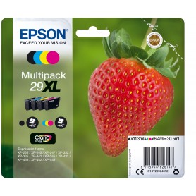 Epson Strawberry Multipack Fragole 4 colori Inchiostri Claria Home 29XL (C13T29964012)