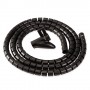 Fellowes CableZip Scrivania Guaina intrecciata per cavi Nero 1 pz (99439)