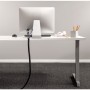 Fellowes CableZip Scrivania Guaina intrecciata per cavi Nero 1 pz (99439)