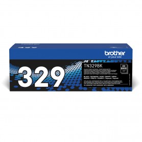 Brother TN-329BK cartuccia toner 1 pz Originale Nero (TN329BK)