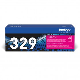 Brother TN-329M cartuccia toner 1 pz Originale Magenta (TN329M)