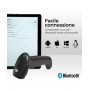 VULTECH LETTORE PISTOLA BARCODE SCANNER LASER 1D WIRELESS BLUETOOTH (BC-06WBT)