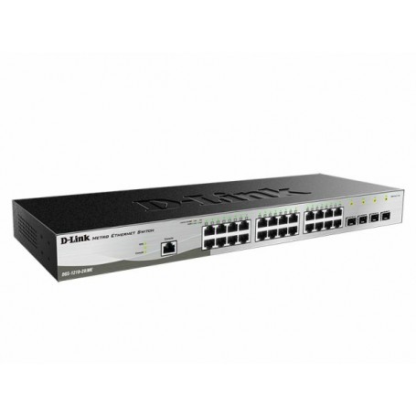 D-LINK SWITCH 24 PORTE GIGABIT + 4 PORTE SFP SMART+ (DGS-1210-28/ME)
